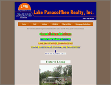 Tablet Screenshot of lakepanrealty.com